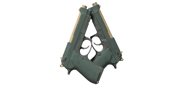 Dual Berettas | Contractor (Field-Tested)