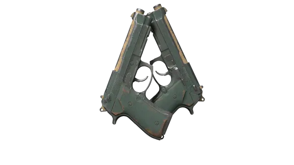 Souvenir Dual Berettas | Contractor (Battle-Scarred)