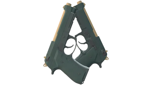 Dual Berettas | Contractor (Minimal Wear)