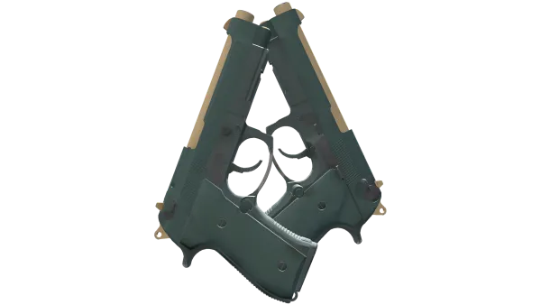 Dual Berettas | Contractor (Minimal Wear)