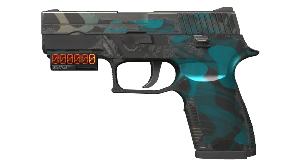 StatTrak™ P250 | Ripple (Well-Worn)