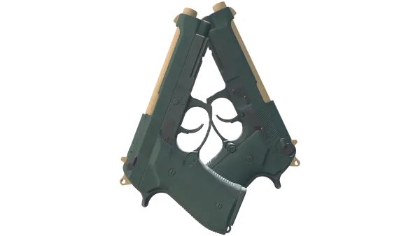 Dual Berettas | Contractor (Minimal Wear)