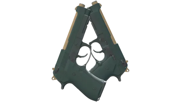 Dual Berettas | Contractor (Field-Tested)