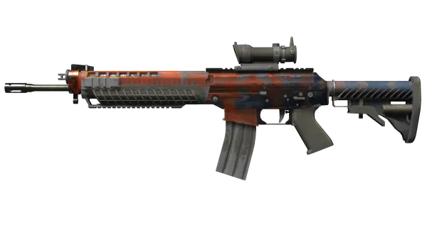 SG 553 | Danger Close (Battle-Scarred)
