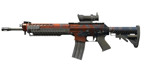 SG 553 | Danger Close (Battle-Scarred)