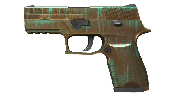 StatTrak™ P250 | Verdigris (Field-Tested)