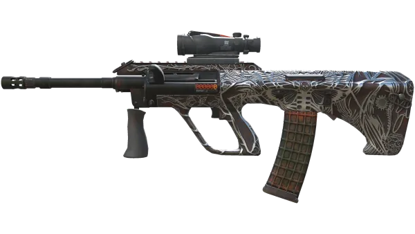 StatTrak™ AUG | Plague (Minimal Wear)