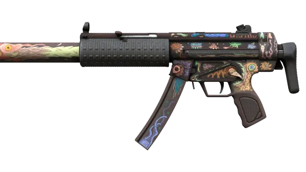 StatTrak™ MP5-SD | Necro Jr. (Well-Worn)