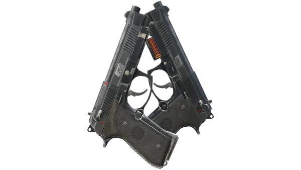 StatTrak™ Dual Berettas | Elite 1.6 (Well-Worn)