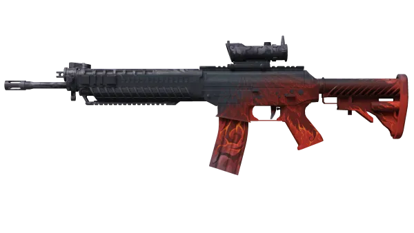 SG 553 | Darkwing (Minimal Wear)