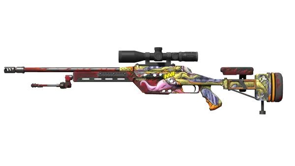 SSG 08 | Bloodshot (Field-Tested)