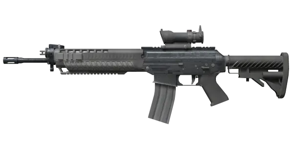 SG 553 | Damascus Steel (Field-Tested)