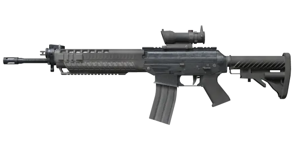 SG 553 | Damascus Steel (Field-Tested)