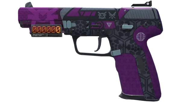 StatTrak™ Five-SeveN | Violent Daimyo (Minimal Wear)