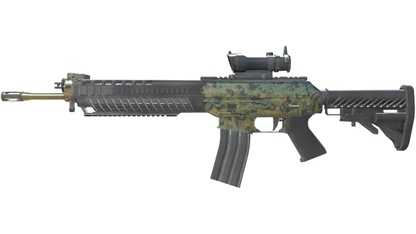 SG 553 | Army Sheen (Field-Tested)