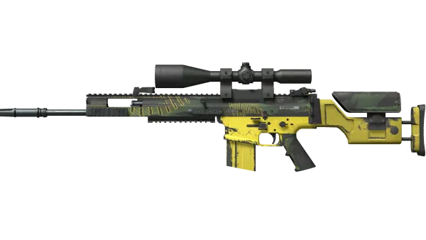 SCAR-20 | Jungle Slipstream (Field-Tested)