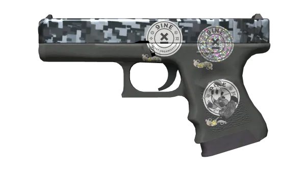 StatTrak™ Glock-18 | Steel Disruption (Minimal Wear)