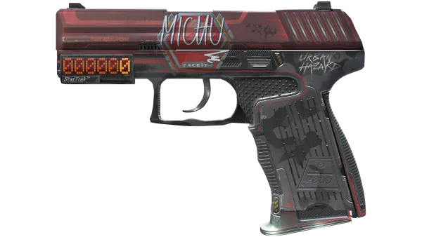 StatTrak™ P2000 | Urban Hazard (Minimal Wear)