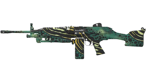 M249 | Emerald Poison Dart (Minimal Wear)