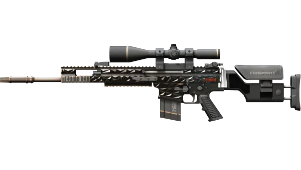 StatTrak™ SCAR-20 | Fragments (Minimal Wear)