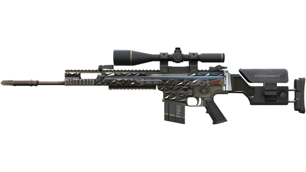 StatTrak™ SCAR-20 | Fragments (Minimal Wear)