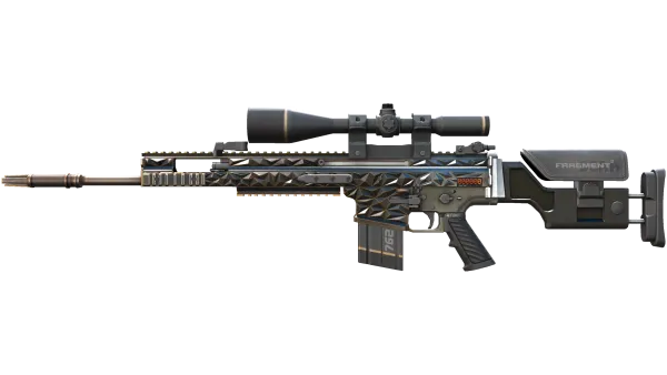 StatTrak™ SCAR-20 | Fragments (Minimal Wear)