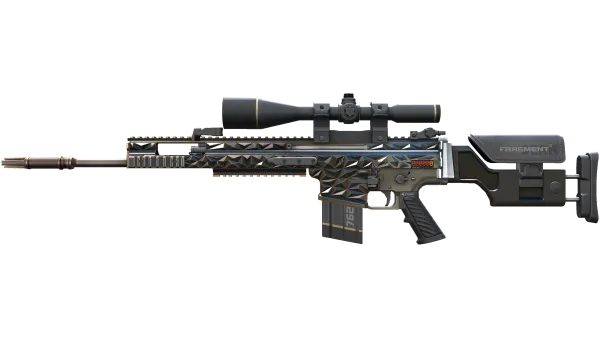 StatTrak™ SCAR-20 | Fragments (Minimal Wear)