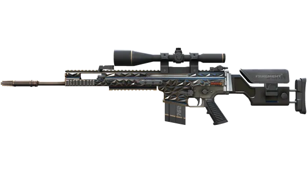 StatTrak™ SCAR-20 | Fragments (Minimal Wear)