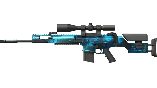 StatTrak™ SCAR-20 | Grotto (Field-Tested)