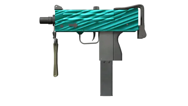MAC-10 | Malachite (Minimal Wear)