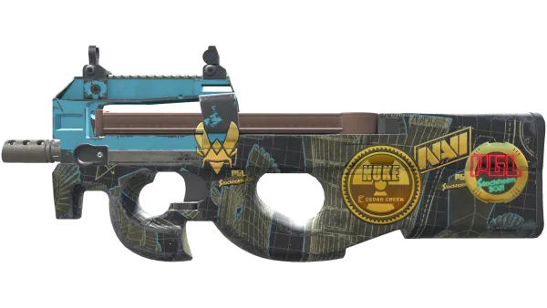 Souvenir P90 | Facility Negative (Field-Tested)