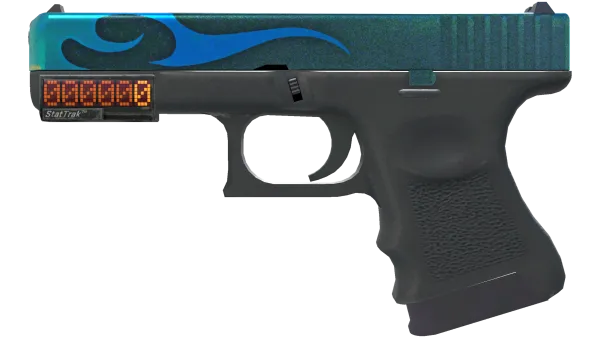 StatTrak™ Glock-18 | Bunsen Burner (Well-Worn)