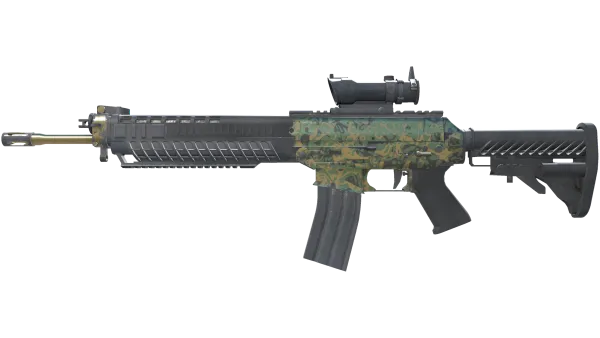 SG 553 | Army Sheen (Field-Tested)