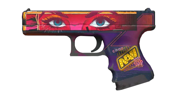StatTrak™ Glock-18 | Vogue (Well-Worn)