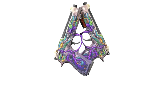 StatTrak™ Dual Berettas | Flora Carnivora (Factory New)