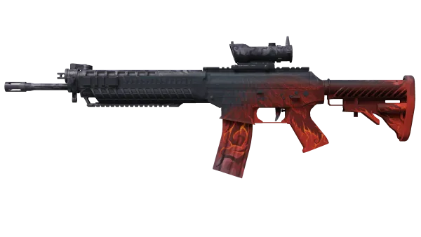 SG 553 | Darkwing (Minimal Wear)