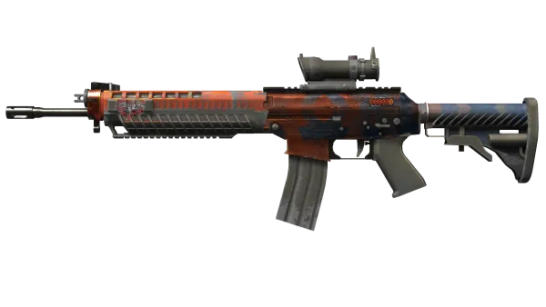 StatTrak™ SG 553 | Danger Close (Field-Tested)