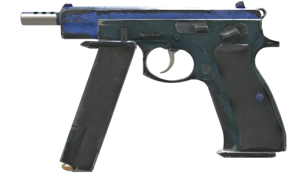 CZ75-Auto | Indigo (Battle-Scarred)