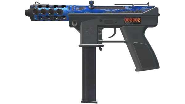 StatTrak™ Tec-9 | Ice Cap (Well-Worn)