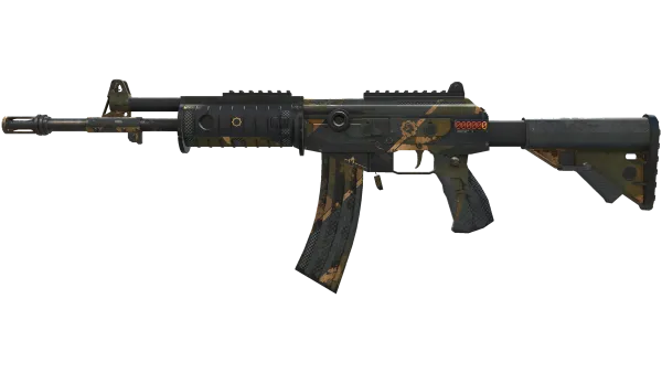 StatTrak™ Galil AR | Black Sand (Battle-Scarred)