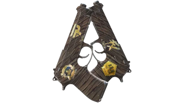Souvenir Dual Berettas | Drift Wood (Field-Tested)