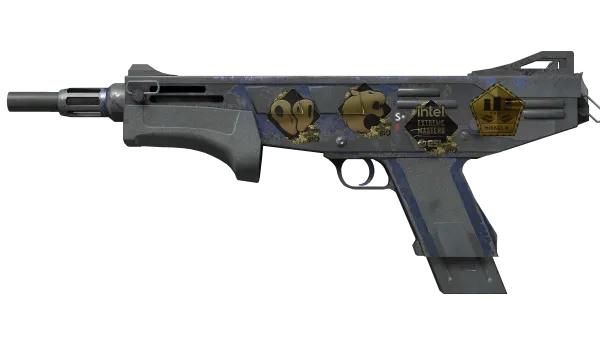 Souvenir MAG-7 | Navy Sheen (Battle-Scarred)