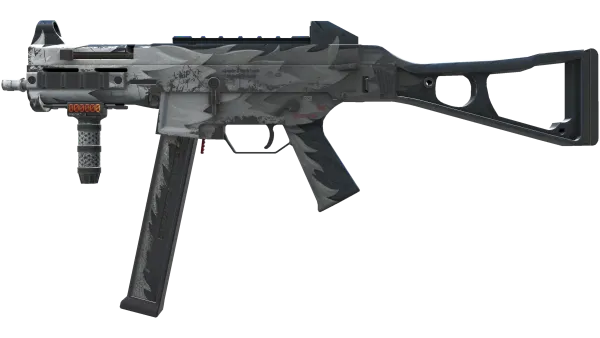 StatTrak™ UMP-45 | Arctic Wolf (Battle-Scarred)