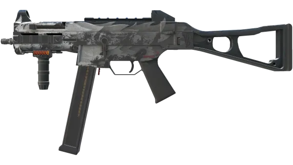 StatTrak™ UMP-45 | Arctic Wolf (Battle-Scarred)
