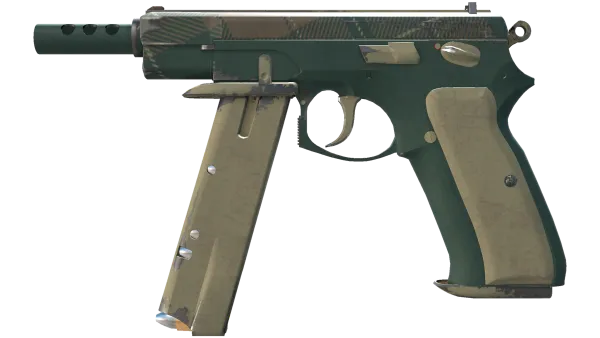 CZ75-Auto | Green Plaid (Field-Tested)