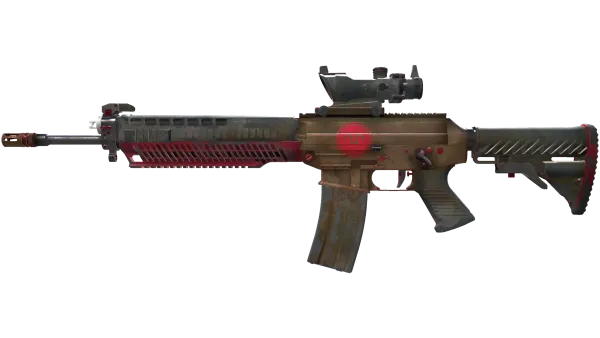 SG 553 | Berry Gel Coat (Well-Worn)