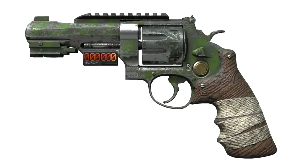StatTrak™ R8 Revolver | Survivalist (Battle-Scarred)