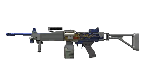 StatTrak™ Negev | Man-o'-war (Minimal Wear)
