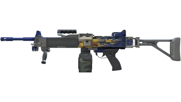 StatTrak™ Negev | Man-o'-war (Minimal Wear)
