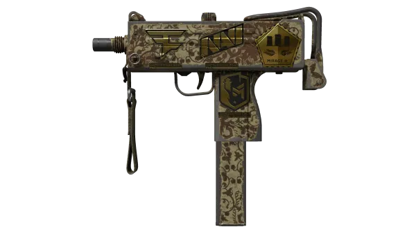 Souvenir MAC-10 | Sienna Damask (Field-Tested)